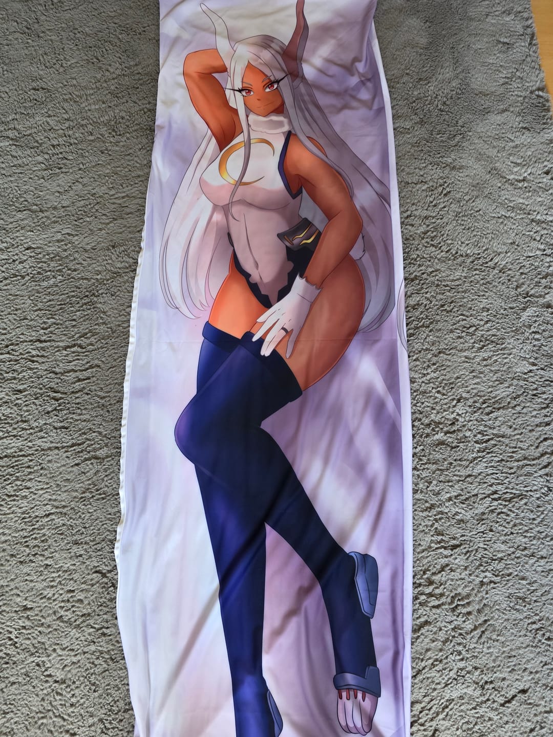 Customer photo review of Custom Body Pillow Cover