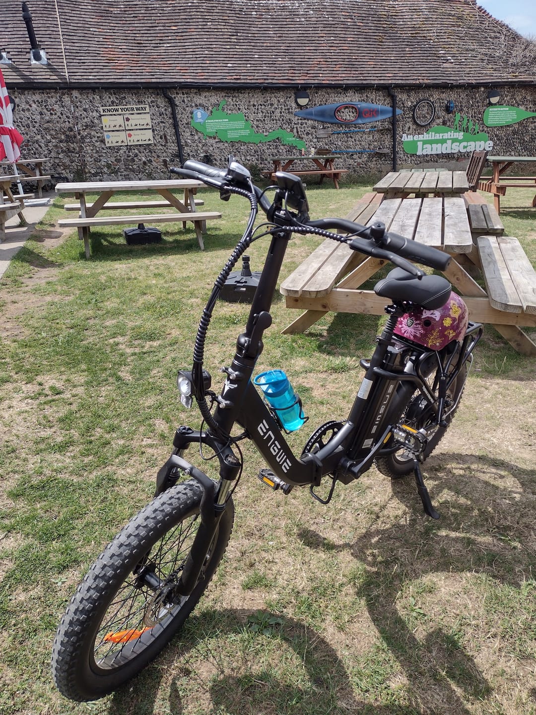 Customer photo review of Engwe L20 SE 250W 20" Foldable Electric Trekking Bike 561Wh Step-through E-bike