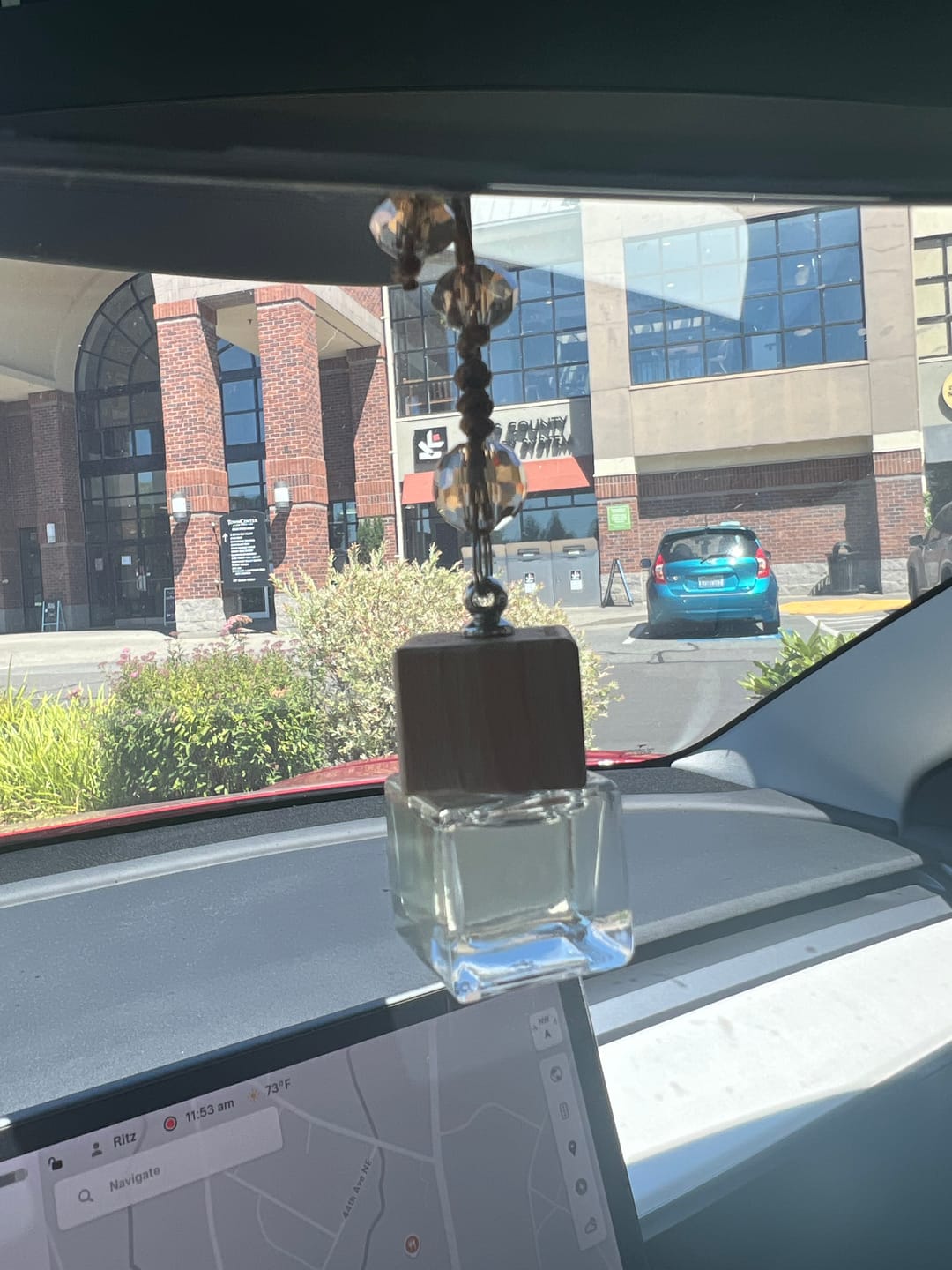Customer photo review of Car Perfume for 2 bottles