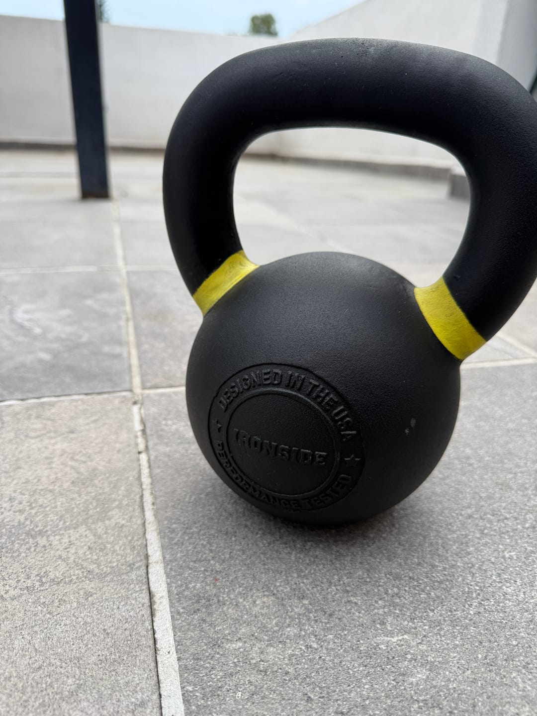 Customer photo review of Kettlebell Premium 4 a 36 kg IRONSIDE