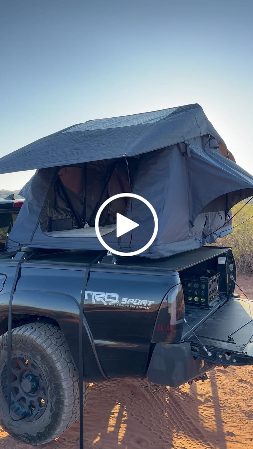 Customer video review of OPENROAD Soft Roof Top Tent