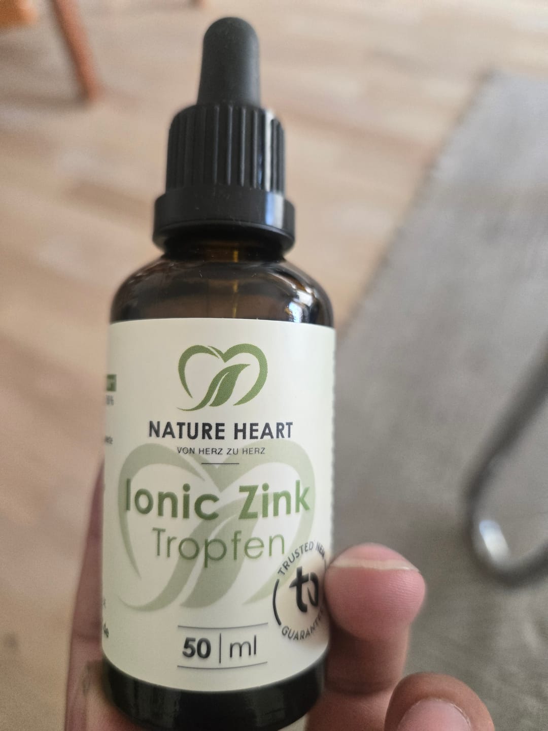 Customer photo review of Ionic Zink Tropfen