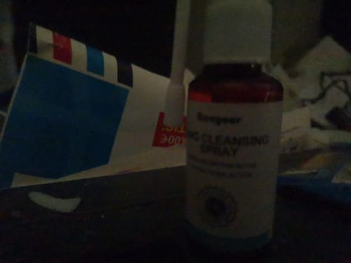Customer photo review of Medivita Lungenklar Spray