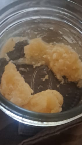 Customer photo review of Blueberry Pancake THCA Crumble