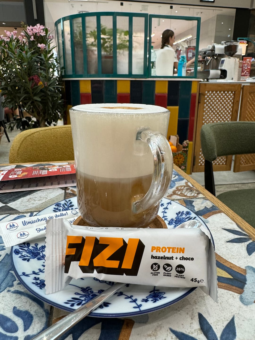Customer photo review of BATON PROTEINOWY W POLEWIE CZEKOLADOWEJ "HAZELNUT + CHOCO" 10 X 45G