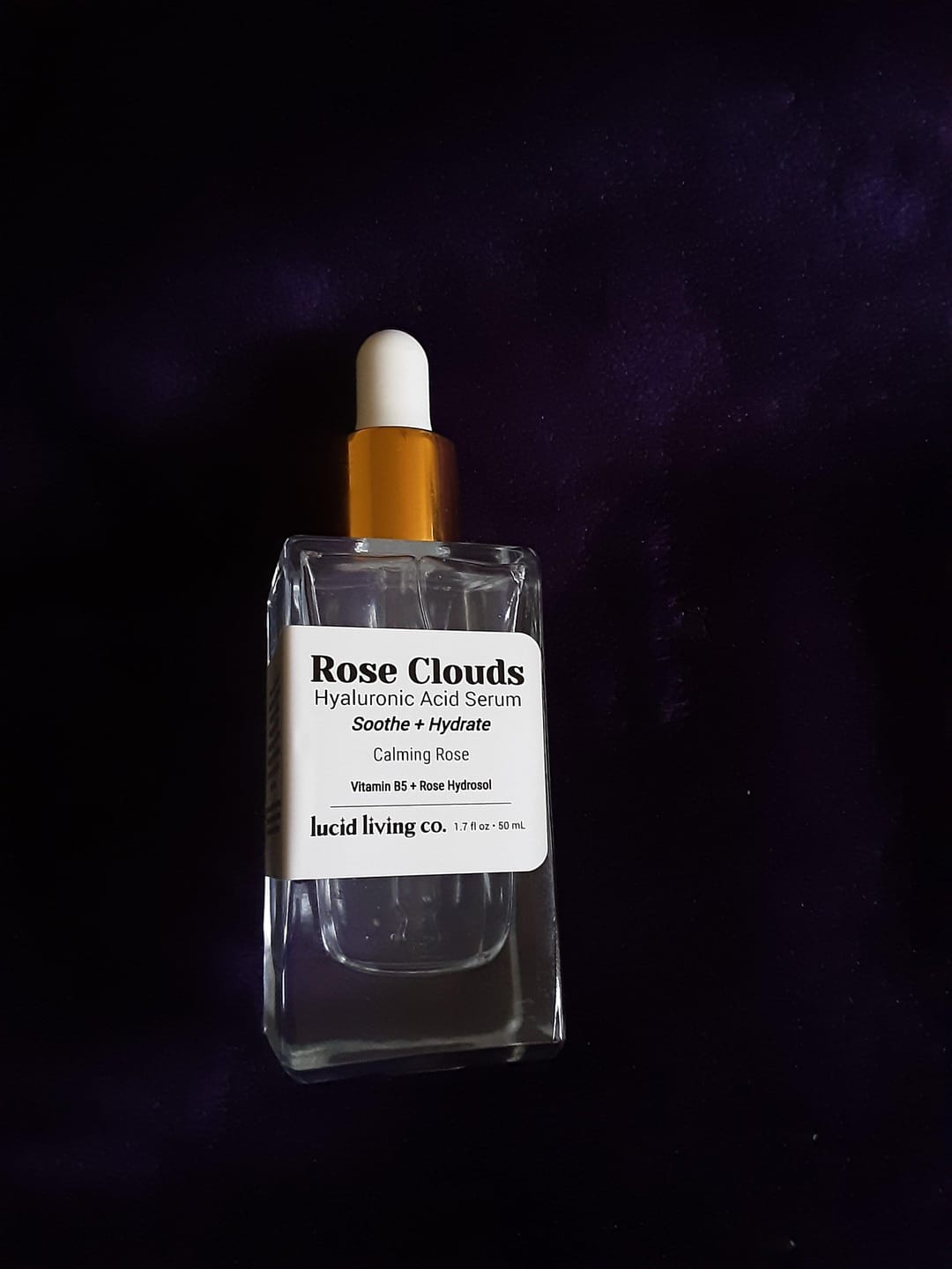 Customer photo review of Rose Clouds Hyaluronic Acid Serum