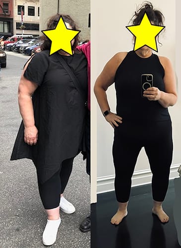 Customer photo review of Tirzepatide Weight Loss Program