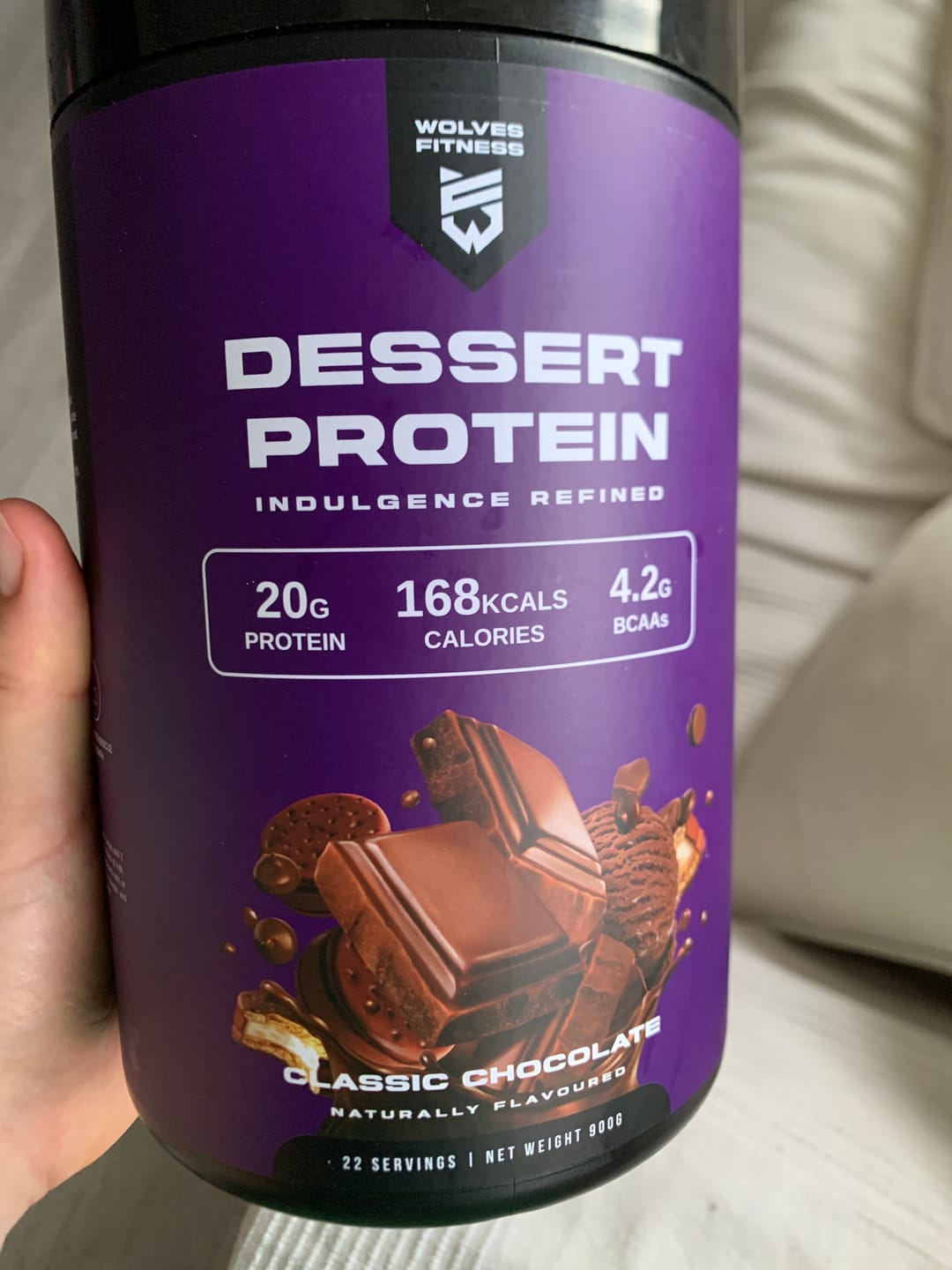 Customer photo review of [900g Tub] Dessert Protein - Classic Chocolate