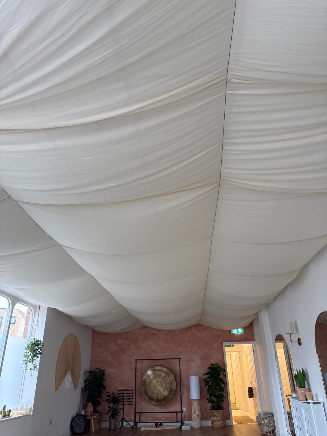 Customer photo review of Plain Muslin Fabric - 50m Roll