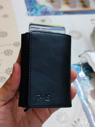Customer photo review of Maverick RFID Protected Wallet Cardholder - Black