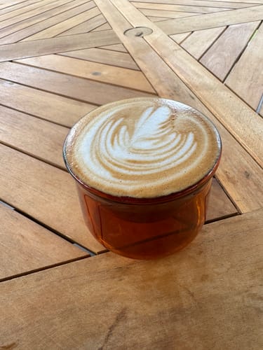 Customer photo review of FLUR Latte Glass (Replacement)