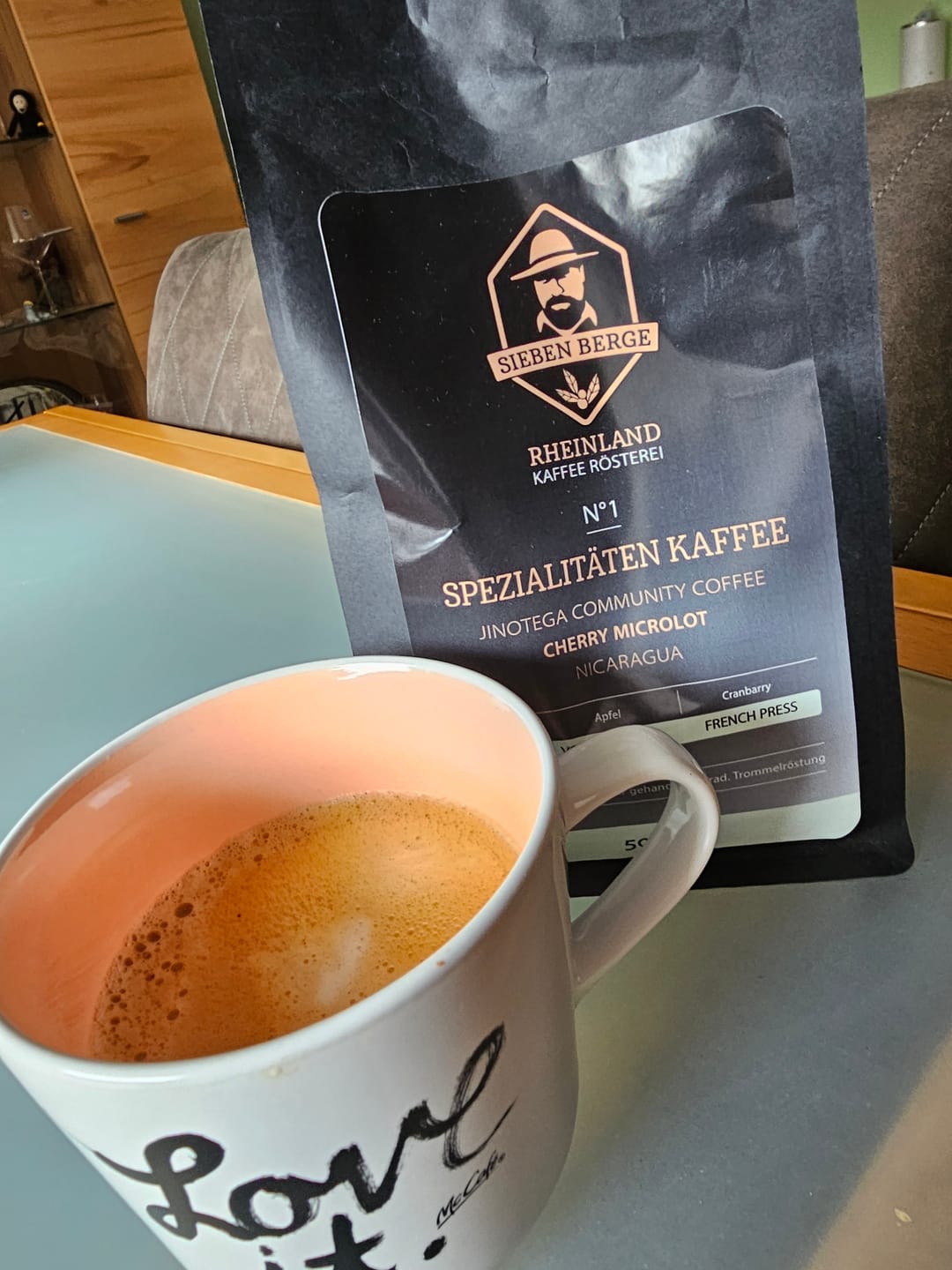 Customer photo review of N°1 Farmers Gold – Feinste Höhenlagenqualität – Microlot Rarität aus Nicaragua