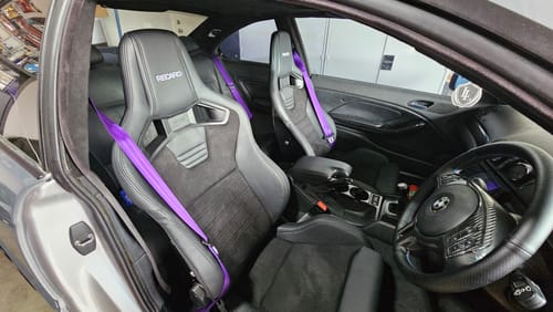 Customer photo review of Recaro CS Sportster Style Recliner Seat - ADR Approved