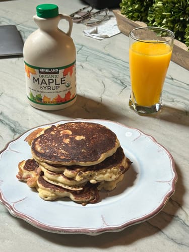 Customer photo review of Cousin T's Gourmet Gluten Free Buttermilk Pancake Mix