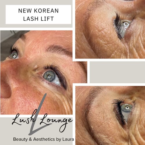 Customer photo review of (NEW) Cysteamine Brow & Lash Lamination Kit - 1,2 & 3 Steps - 3 x 15ml Tubes