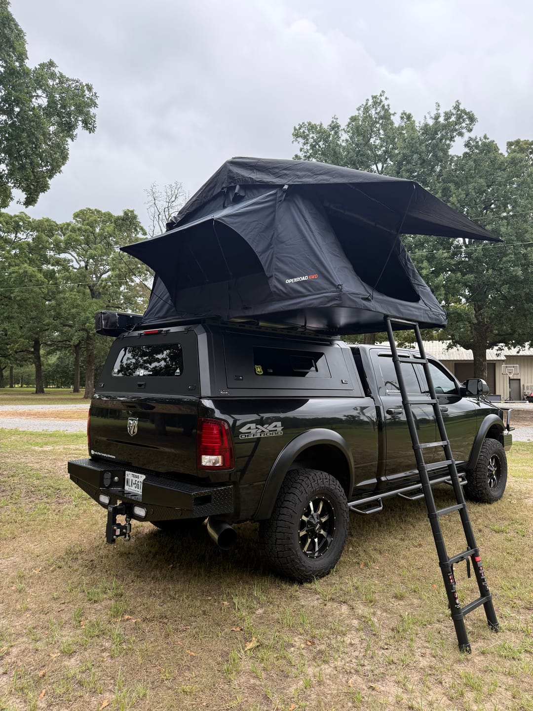 Customer photo review of OPENROAD Soft Roof Top Tent