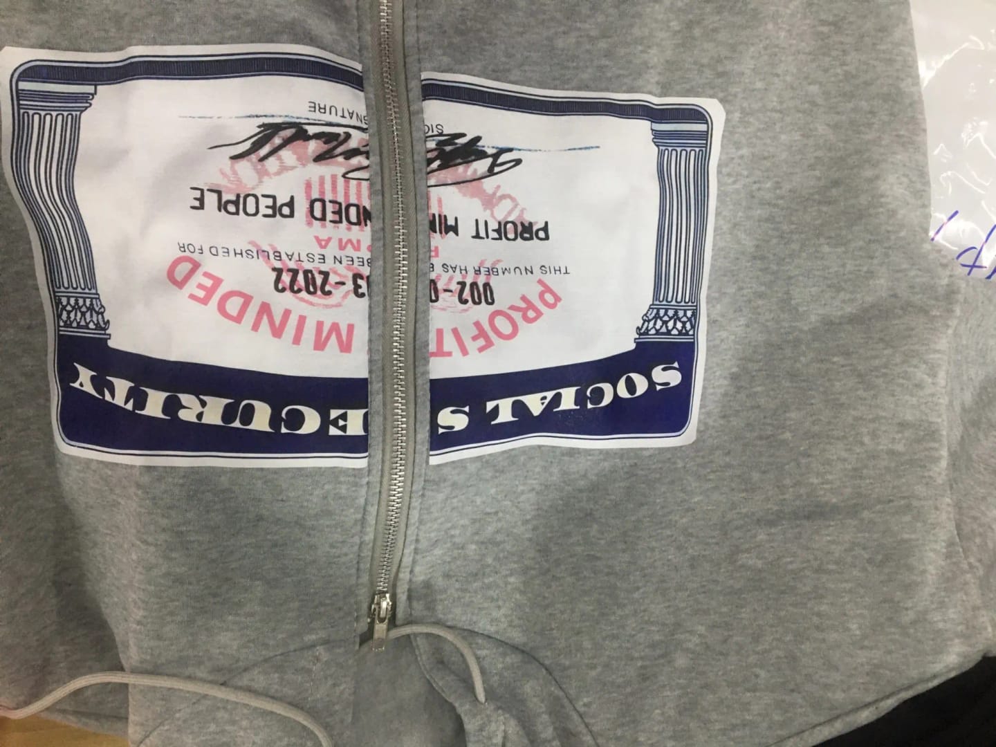 Customer photo review of THE PROFIT ZIP-UP HOODIE