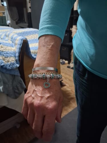 Customer photo review of Birthstone Bracelets
