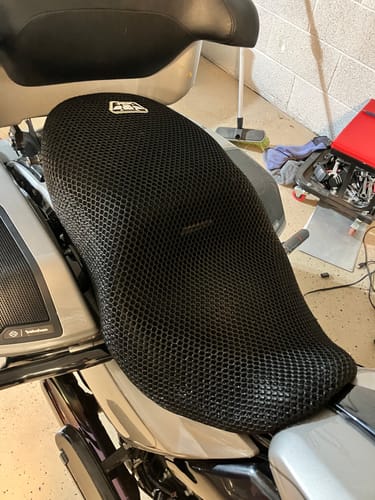 Customer photo review of Wind Rider Seat Cover