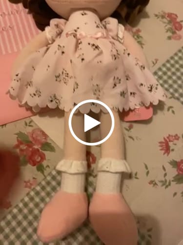 Customer video review of Leyadoll Soft Plush Personalized Leya Doll, My First Baby Doll