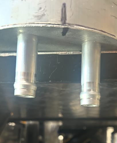 Customer photo review of 15mm Beaded Aluminium Hose Joiner
