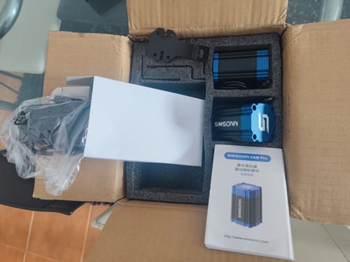 Customer photo review of Simsonn VAM Pro Linear Motor -  the Pedals Haptic Reactor for Vibration Feedback