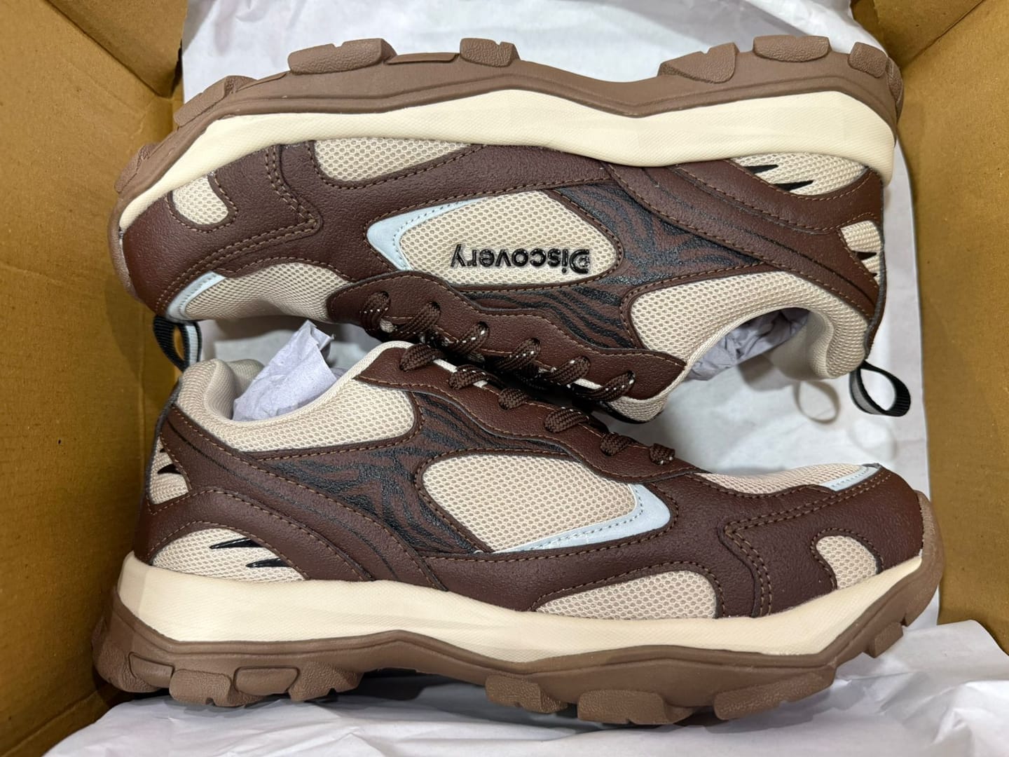 Customer photo review of Bacca Bucci x Discovery Men's Trekking & Trail Hiking Shoes
