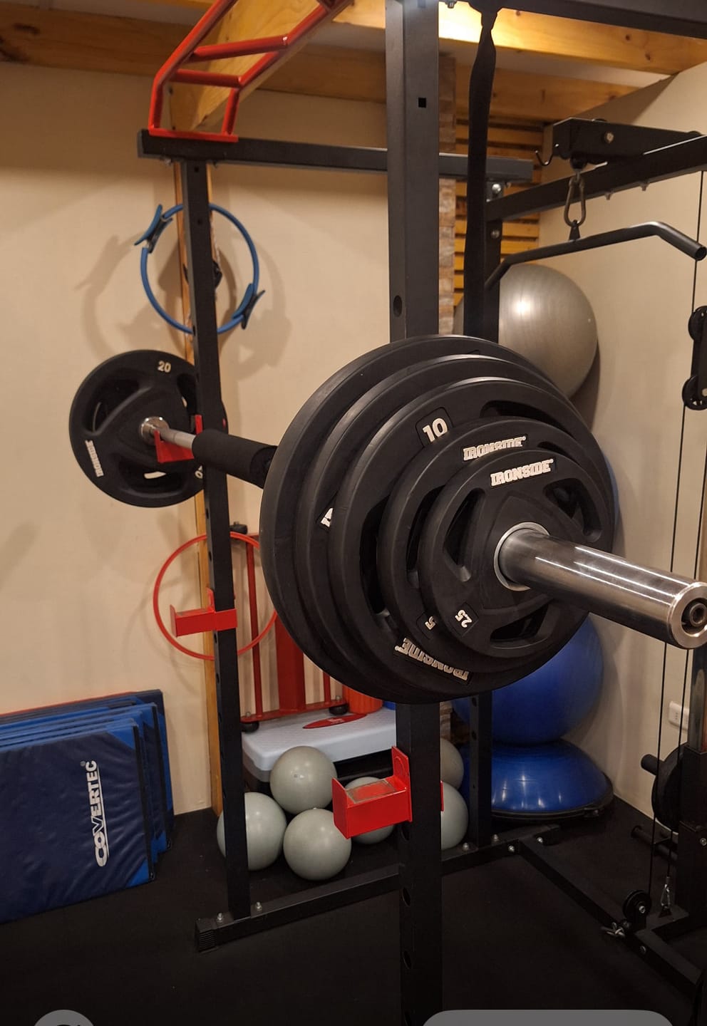 Customer photo review of Disco de 3 Agarres IRONSIDE (2.5 a 20 kg)