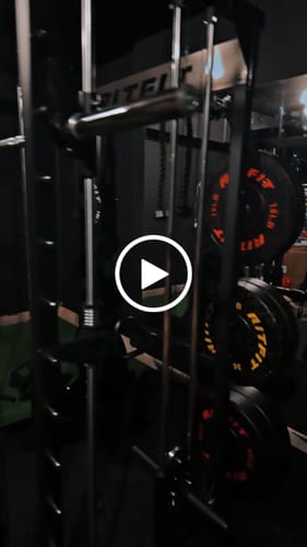 Customer video review of RitFit M1 PRO Multi-Functional Smith Machine with Cable Crossover System and Squat Rack for Home Gym