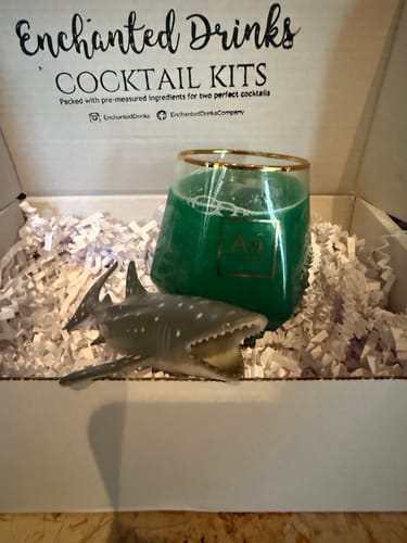 Customer photo review of Monthly Cocktail Subscription Box