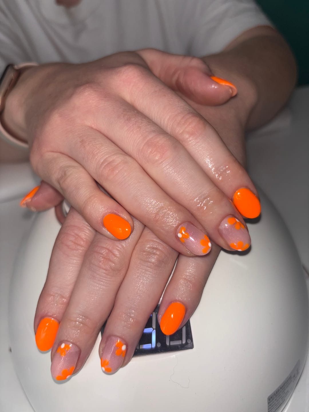 Customer photo review of Semilac Top Coat No Wipe UV Gel Polish