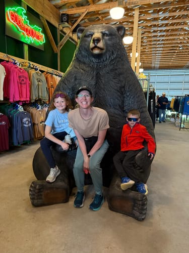 Customer photo review of Stride Tall Jogger - Eucalyptus