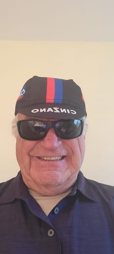 Customer photo review of CINZANO Retro Cycling Cap