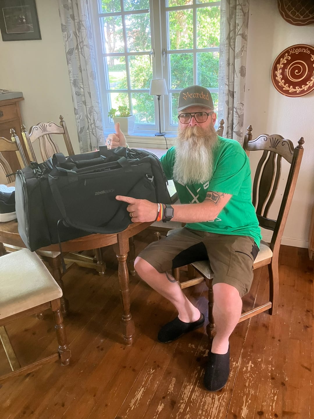 Customer photo review of The Weekender 50L
