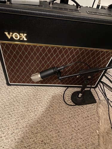 Customer photo review of Cab Mic - Guitar Microphone