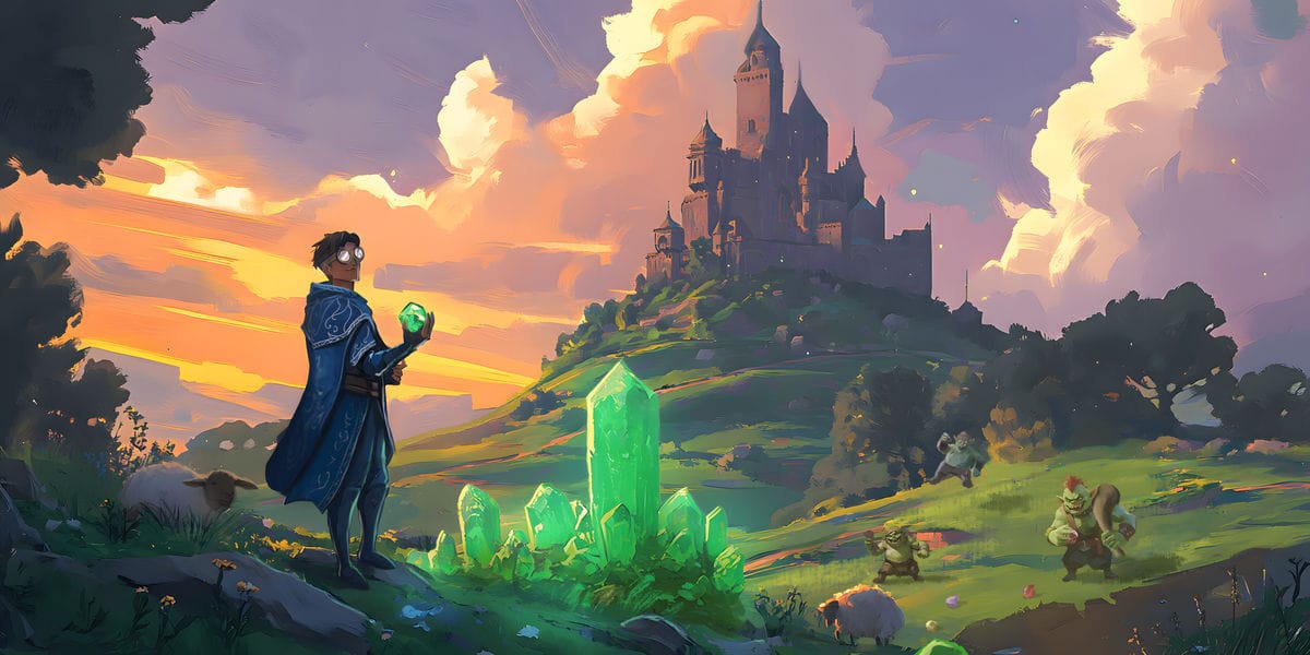 Customer photo review of Fantasy Landscape Commission