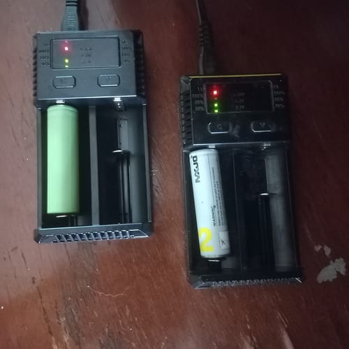 Customer photo review of Nitecore i2 2 Channel Battery Charger