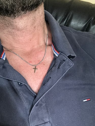 Customer photo review of CROSS CHAIN | Silver