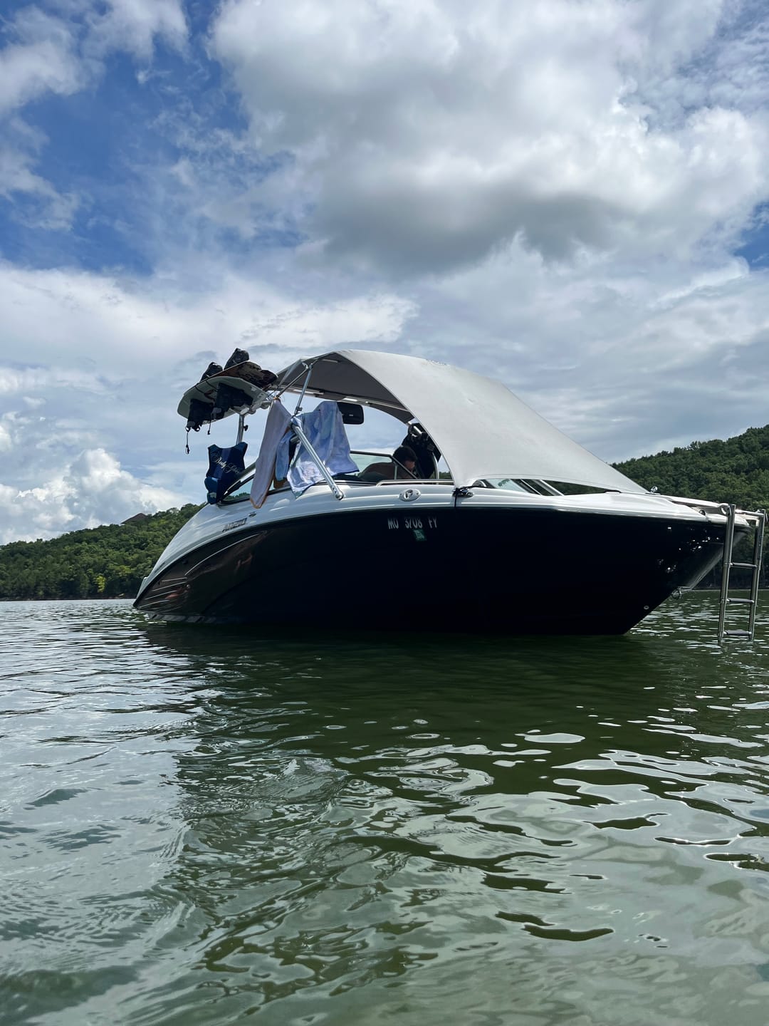 Customer photo review of Site Shades Boat/ Marine Site Shade