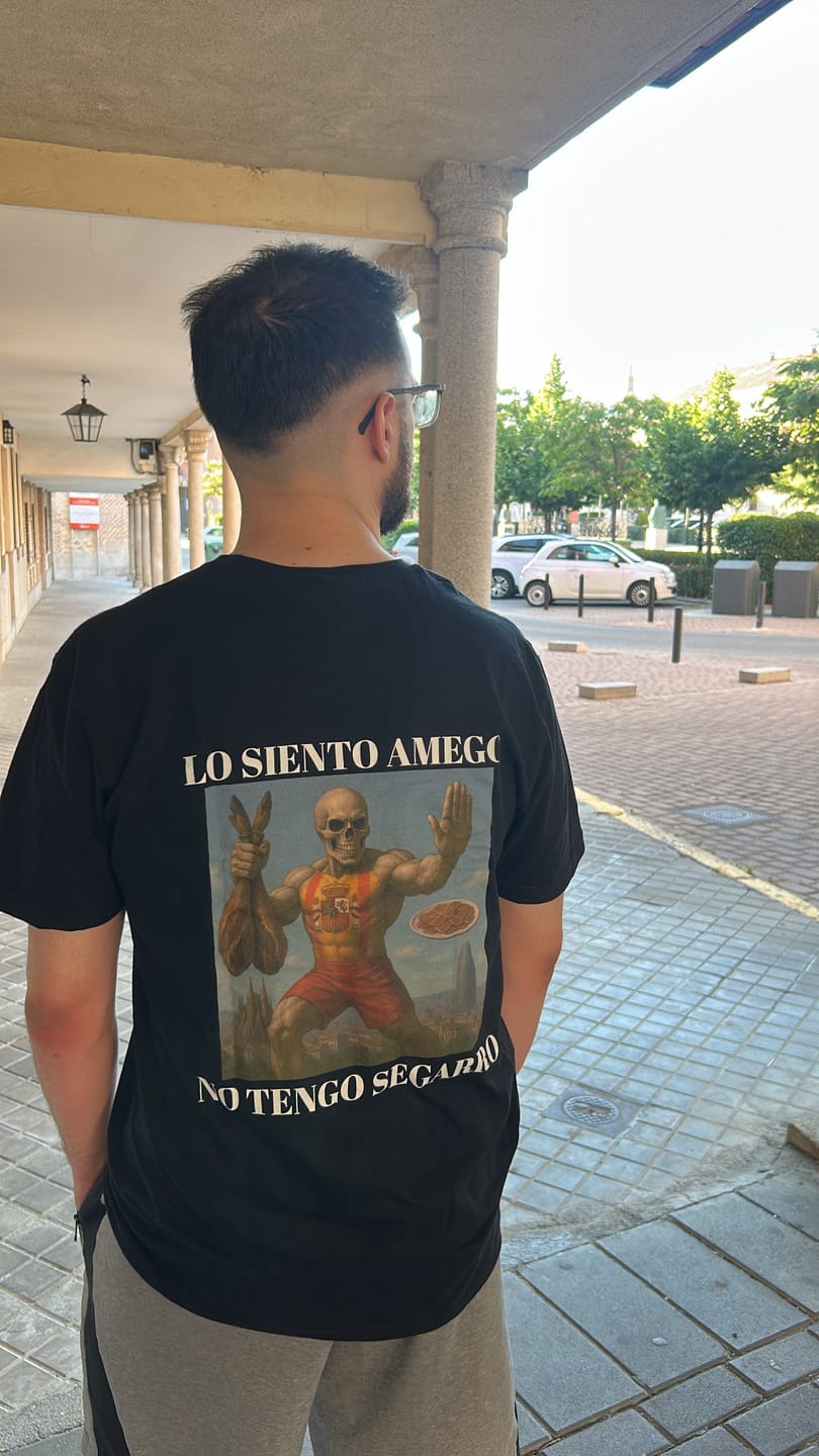 Customer photo review of Lo siento amego (Diseño Trasero)