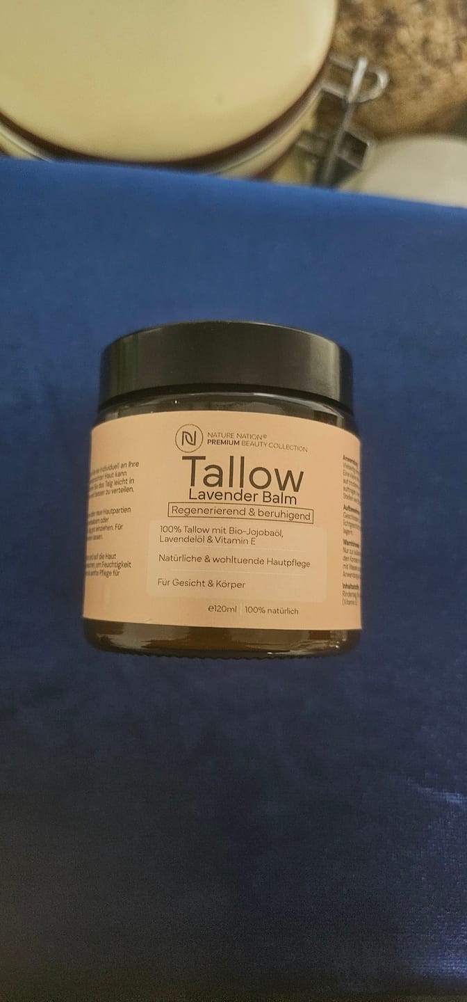 Customer photo review of Tallow Rindertalg Creme Lavendel – 100% natürliche Hautpflege Unparfümiert