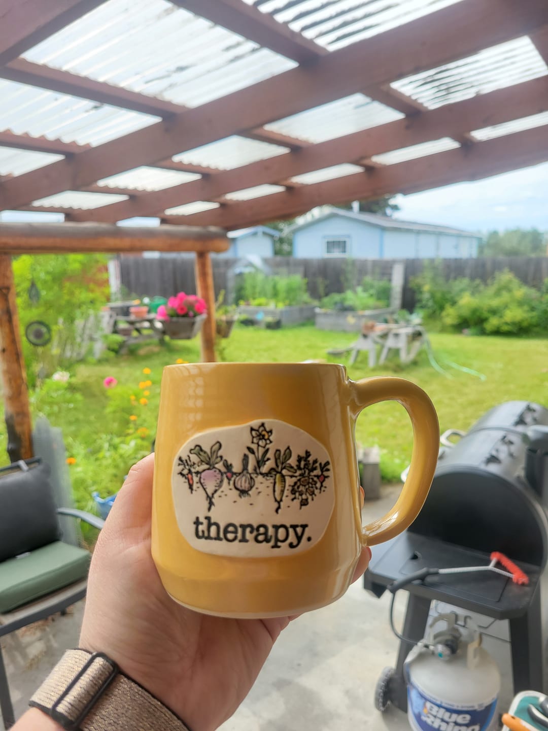 Customer photo review of Garden Therapy Mugs