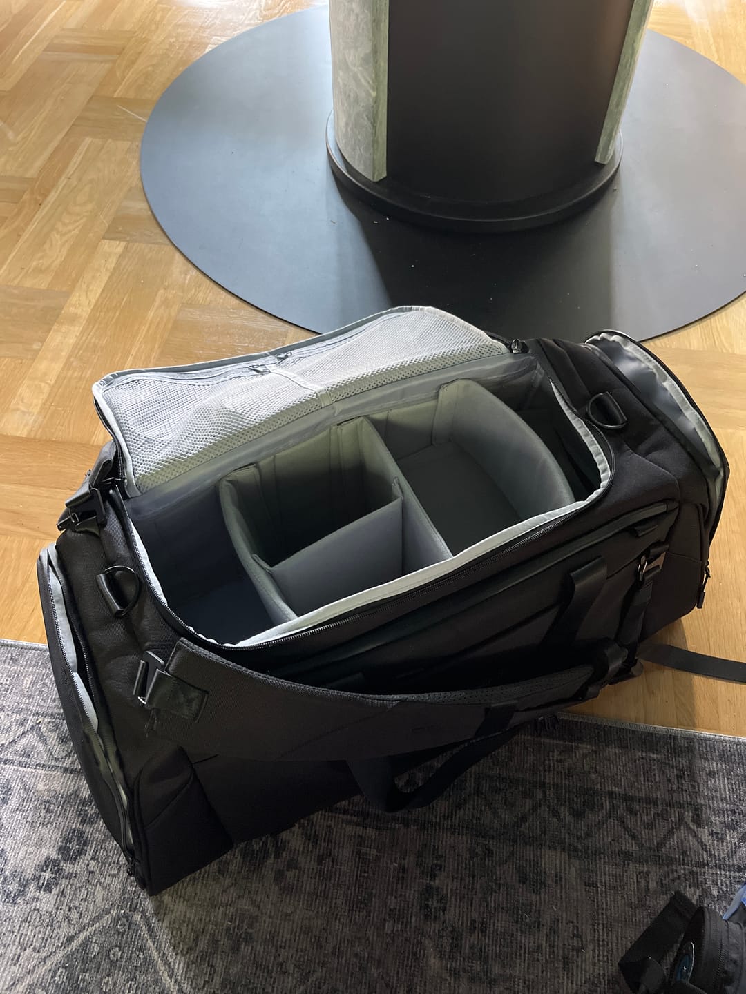 Customer photo review of The Weekender 50L