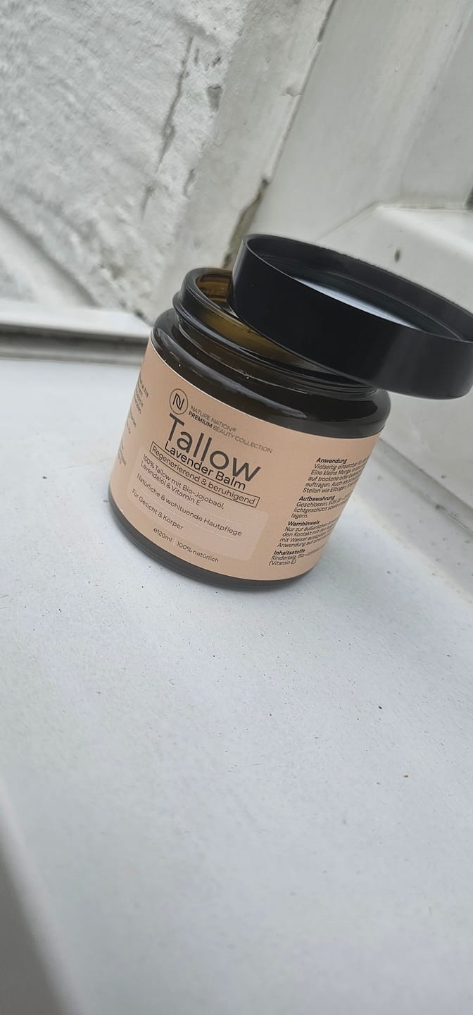 Customer photo review of Tallow Rindertalg Creme Lavendel – 100% natürliche Hautpflege Unparfümiert