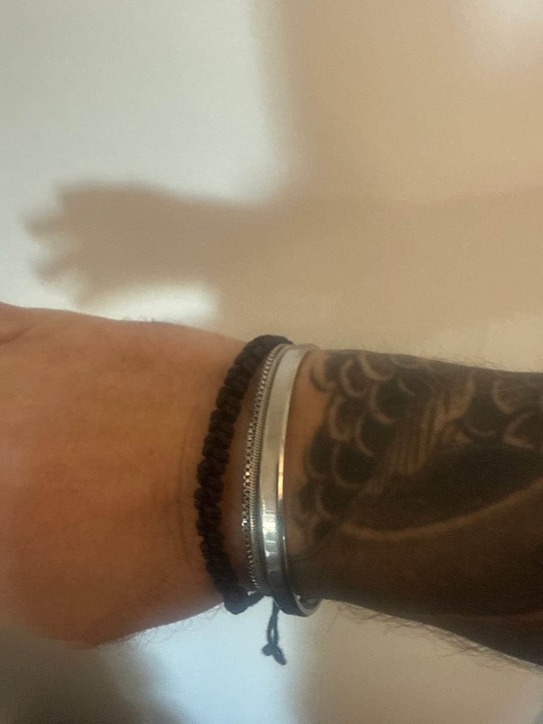 Customer photo review of Minimal Box Bracelet