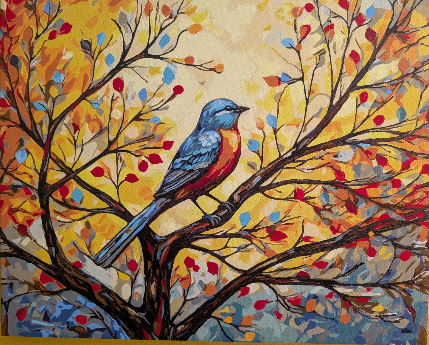 Customer photo review of Eastern Bluebird