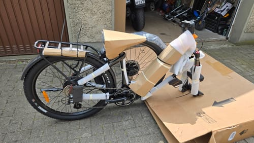 Customer photo review of Lankeleisi MG600 Lite 250W 27.5" Electric Trekking Bike 720Wh SUV E-bike with Torque Sensor 36V 20Ah Battery [Pre-order]