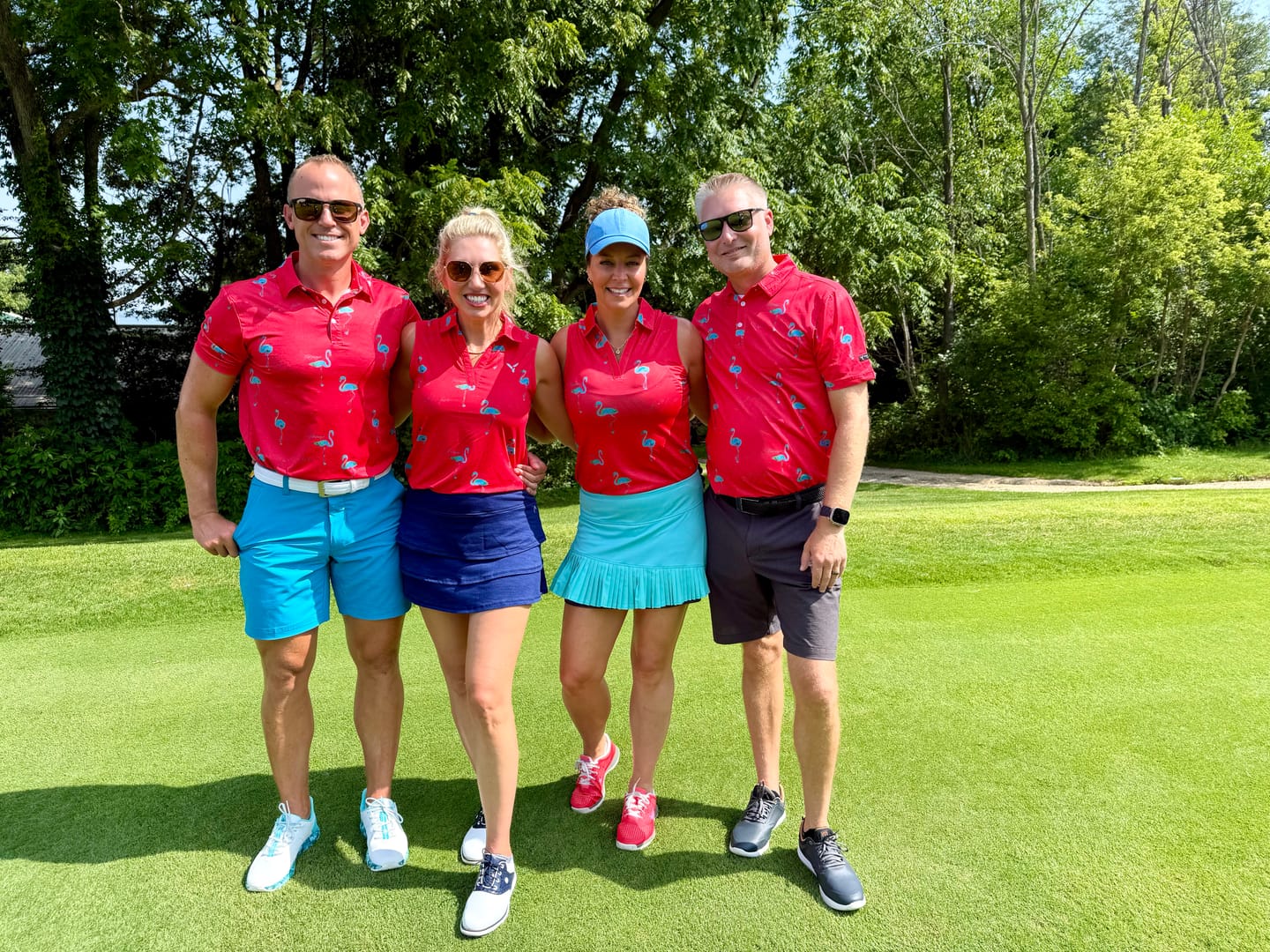 Customer photo review of Just Beachy Women's Sleeveless Golf Polo