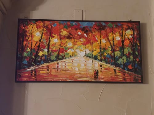 Customer review photo for Colorful Painting #CA025
