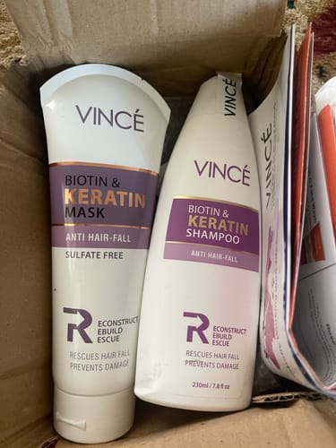Customer photo review of Biotin Hair Rescue Combo